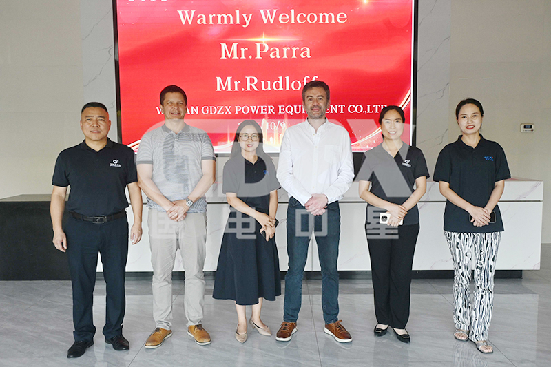 智利客戶到訪國(guó)電中星 智利客戶到訪國(guó)電中星